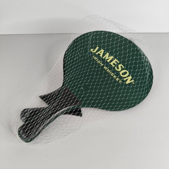NWT NOS Jameson Merch Collectible Resort Beach Tennis Paddle Ball Set - Picture 2 of 11